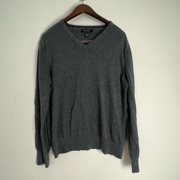 Banana Republic Top Size Large Gray - Picture 2 of 4